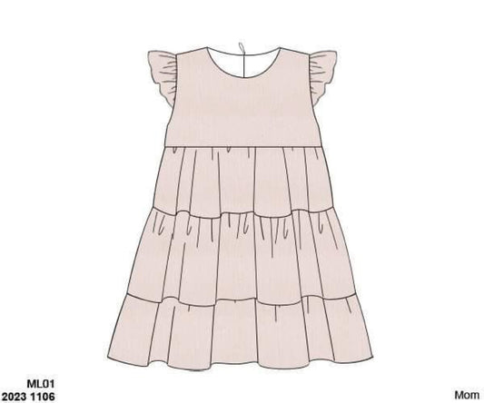 RTS: Simple Muslin- Mom/Mini Muslin Dress (No Monogram)