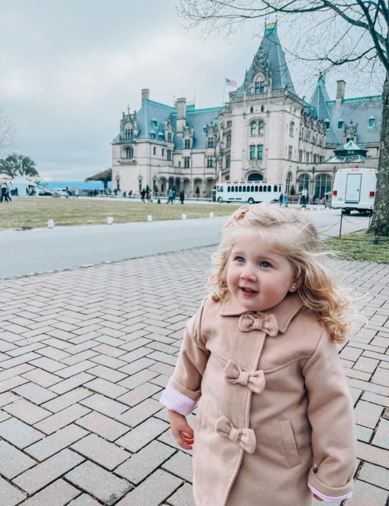 RTS: Winter Outerwear- Mom/Mini Tan Peacoat