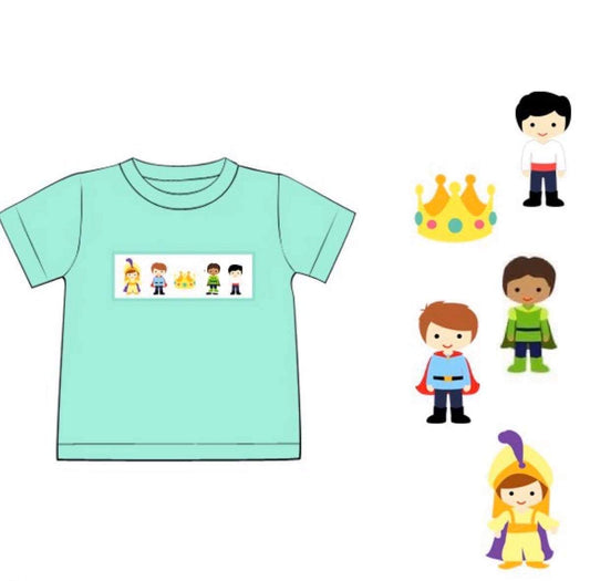 Customer Choice Pre Order 1: Boys Prince Shirt