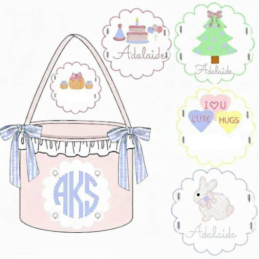 Easter Baskets- Girls Tabs "AKS/Adalaide"