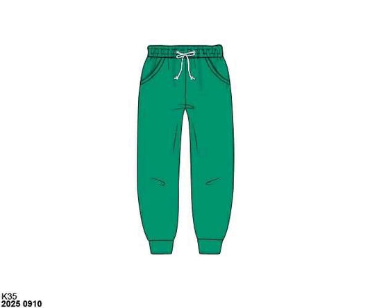 Pre Order 133: Mix & Match Bottoms- Kelly Green Joggers