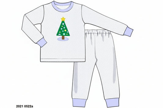 RTS: Fun Lounge- Tree Appliqué Boys 2pc Lounge