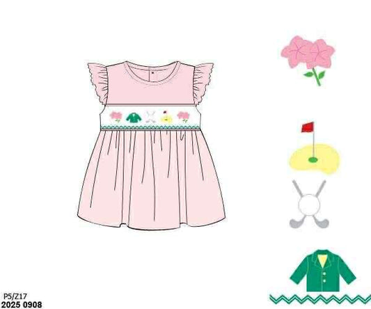 Pre Order 133: Top Golf- Girls Knit Shirt