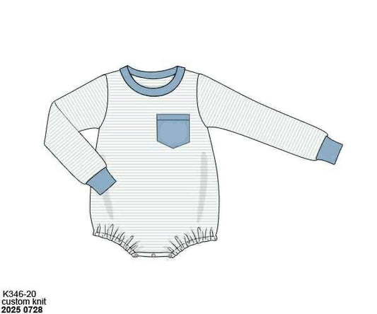 RTS: Hallie & Hudson- Boys Knit Bubble