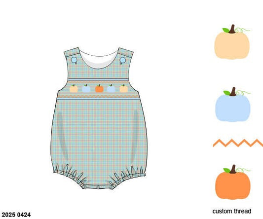 RTS: Remy's Pumpkins- Boys Woven Bubble