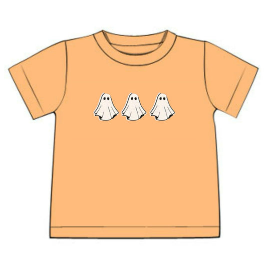 RTS: Spooky Patchwork- Boys Knit Embroidered Shirt