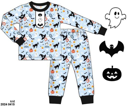 RTS: Spooky Lounge - Boys 2pc Blue Halloween Party