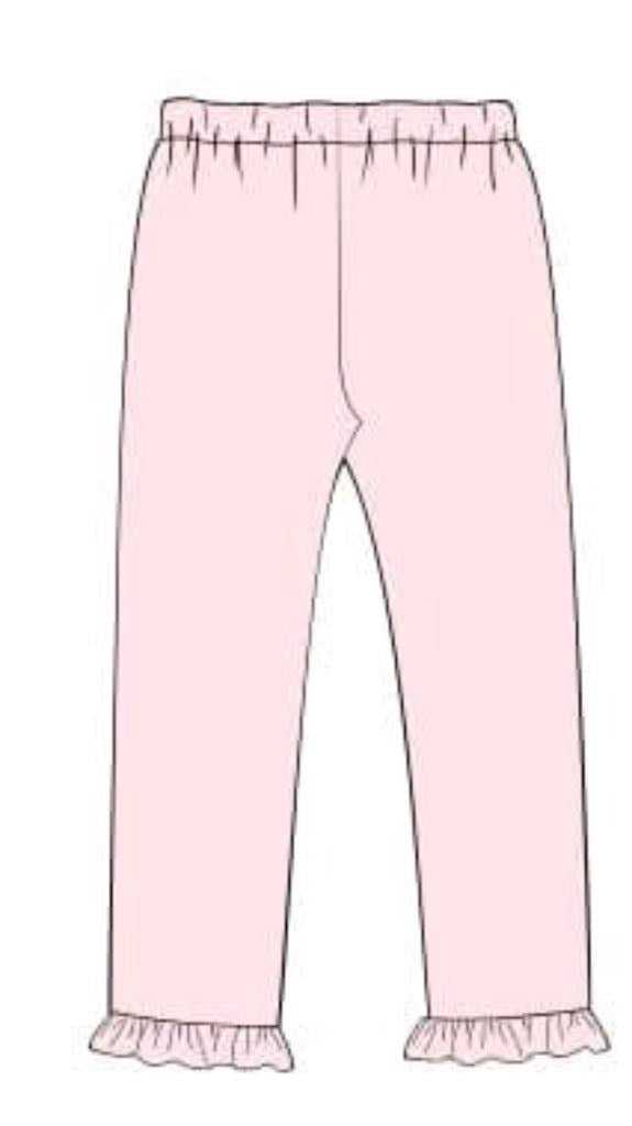 Pre Order 147: Cupid Shuffle- Girls Knit Leggings