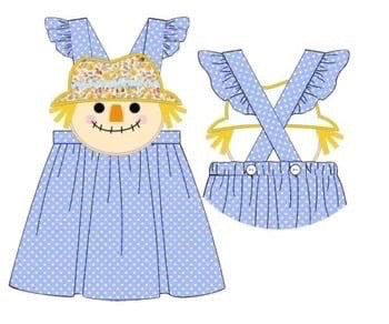 RTS: Scarecrows- Girls Woven Dress