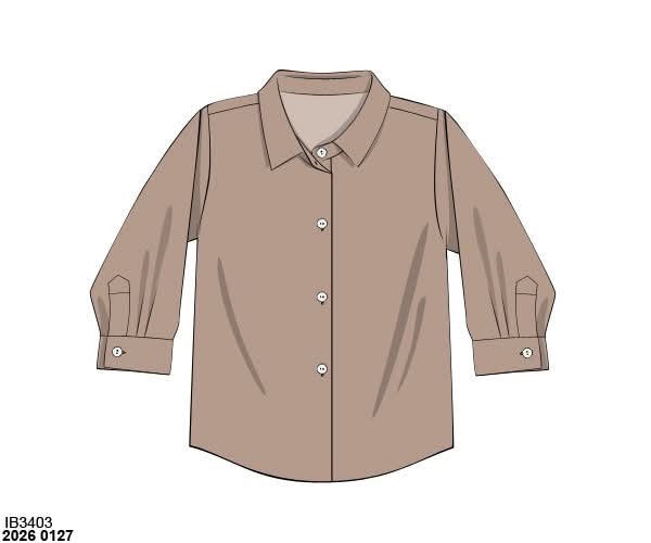 Pre Order 141: Harvest Hues- Boys Woven Button Up