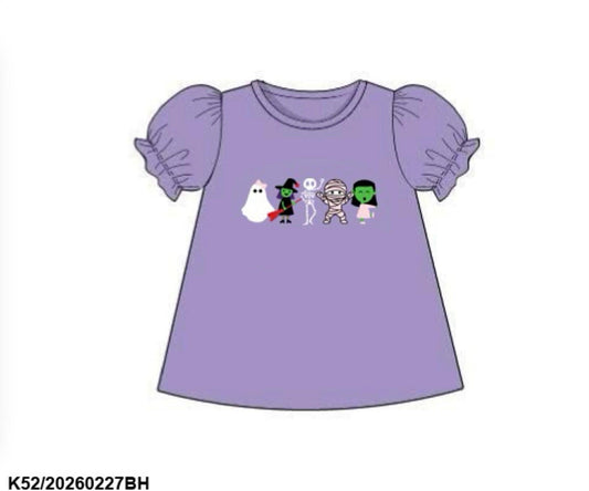 RTS: Halloween Shirt Only- Boo Crew Girls Shirt