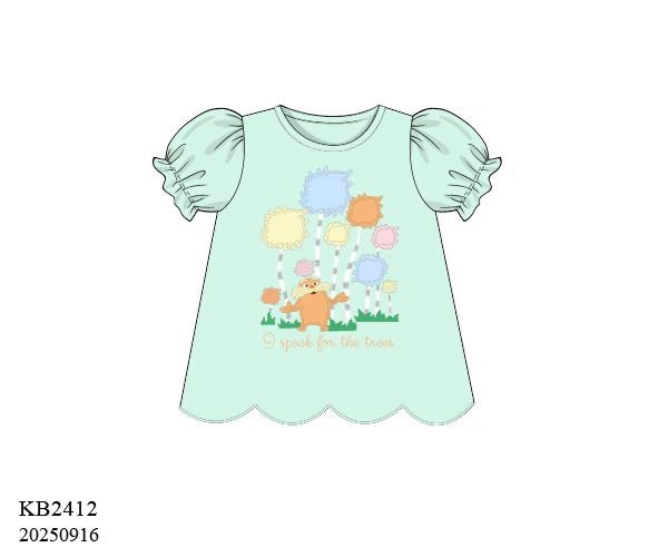Pre Order 133: Book Shirts- Girls Save The Trees Shirt