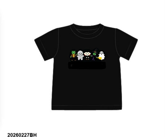 RTS: Halloween Shirt Only- Boo Crew Boys Shirt