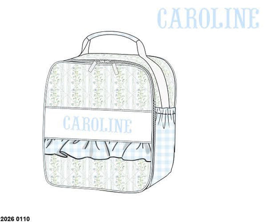 Pre Order 139: Lacey Garden- Smocked Lunchbox