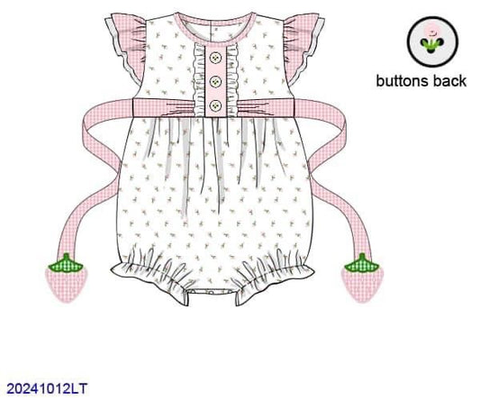 RTS Berry Pickin'- Girls Knit Bubble