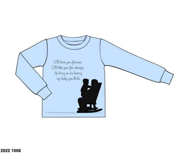 RTS: Forever My Baby- Boys Knit Shirt