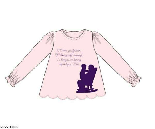 RTS: Forever My Baby- Girls Knit Shirt