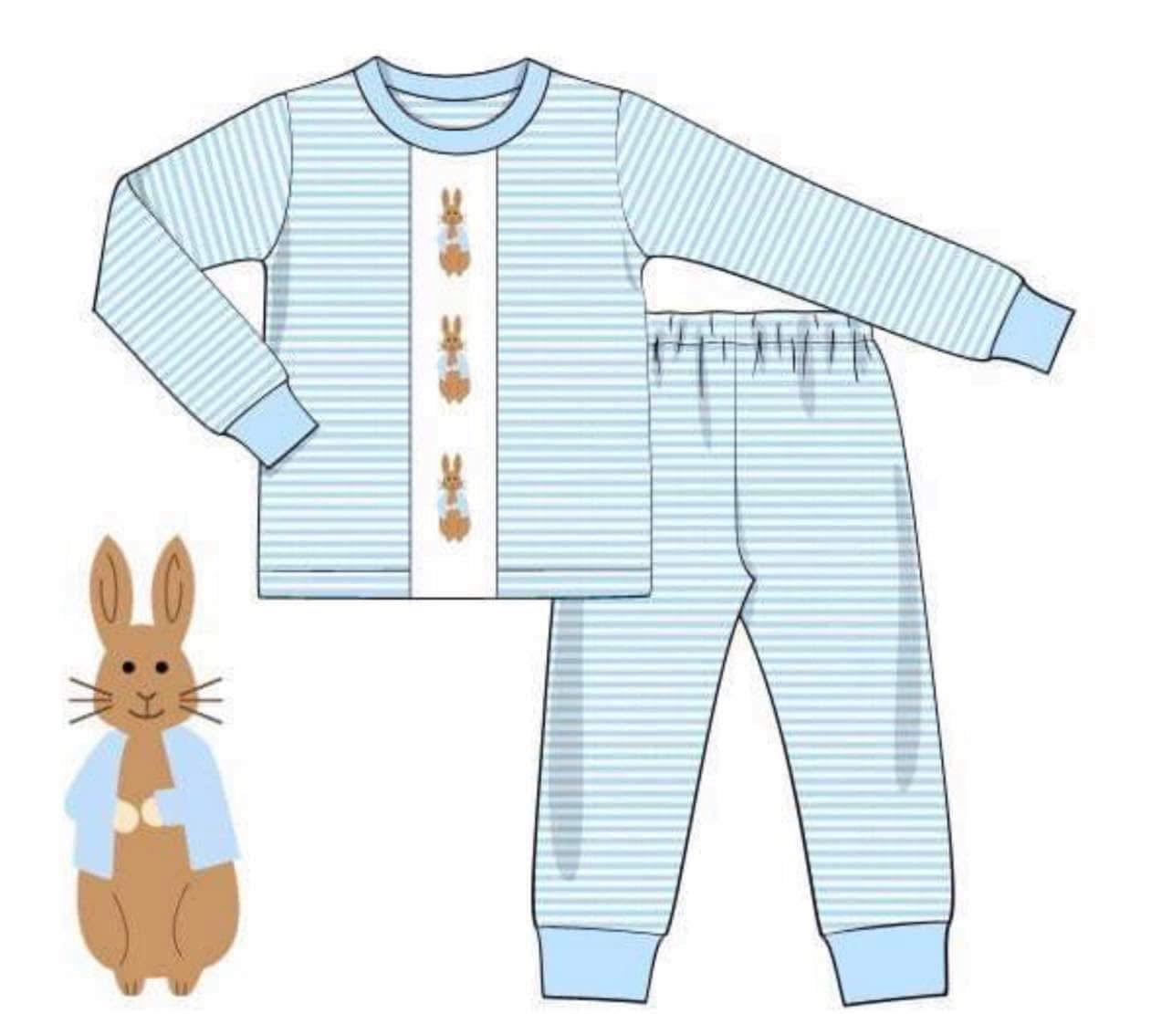 Pre Order 148: Easter Lounge- Boys Peter Knit Lounge Set