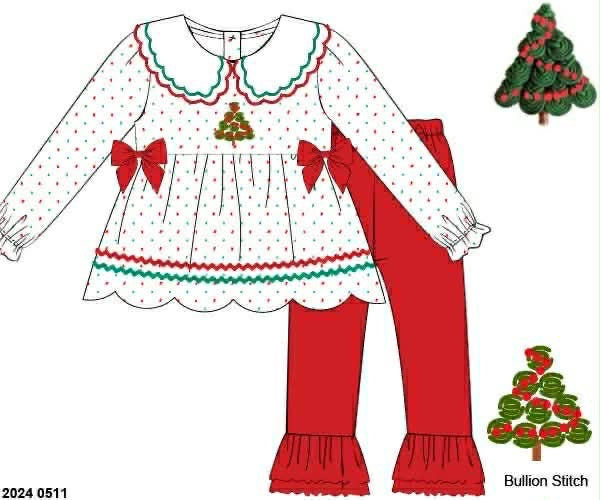 RTS: Bullion Trees- Girls Pant Set