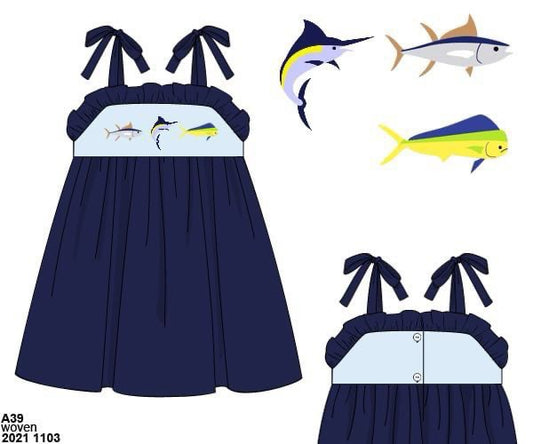 RTS: Sport Fish- Girls Dress