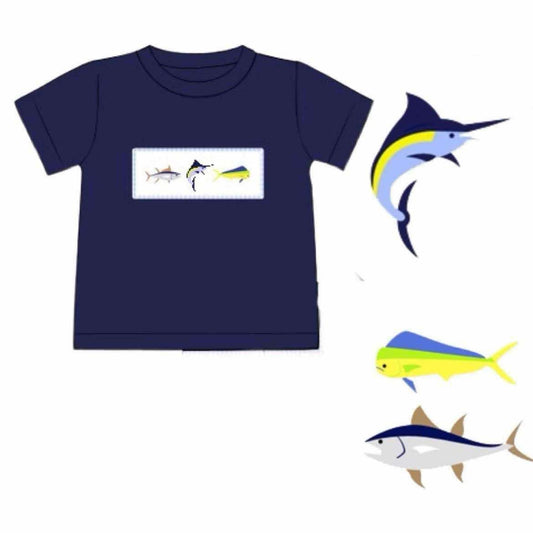 RTS: Sport Fish- Boys Knit Shirt