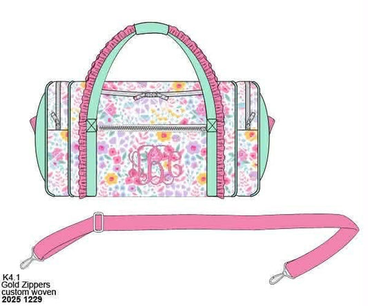 Pre Order 139: Anderson Floral- Duffle Bag