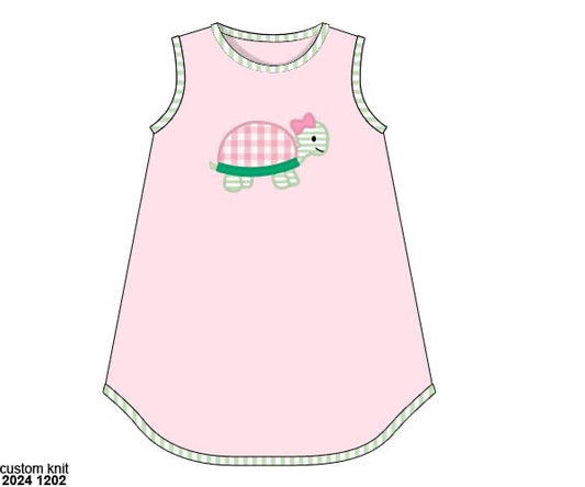 RTS: Turtle Turtle- Girls Knit Dress