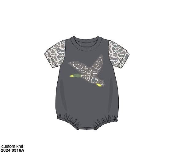 Pre Order 139: Causey Camo- Boys Knit Bubble