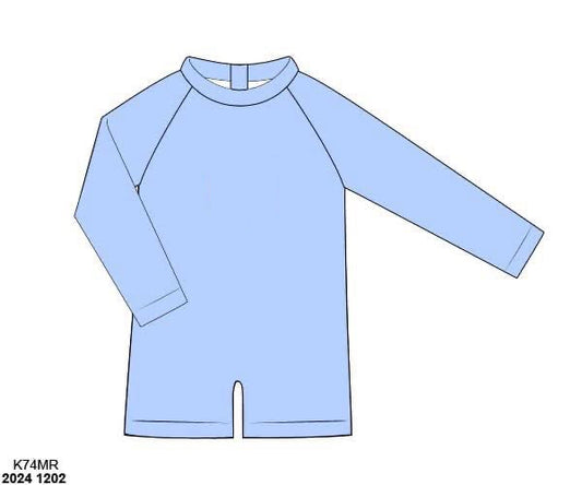 RTS: Chandler Bows- Boys 1pc Rash Guard Swim