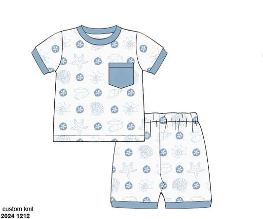 RTS: Brooks Gulf- Boys Knit Lounge Set