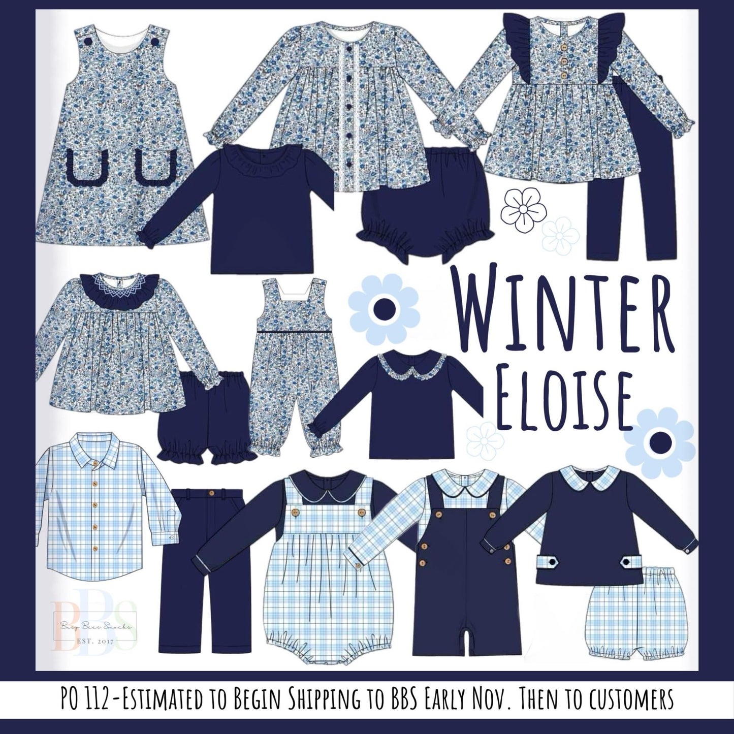 RTS: Winter Eloise- Girls Knit Diaper Set