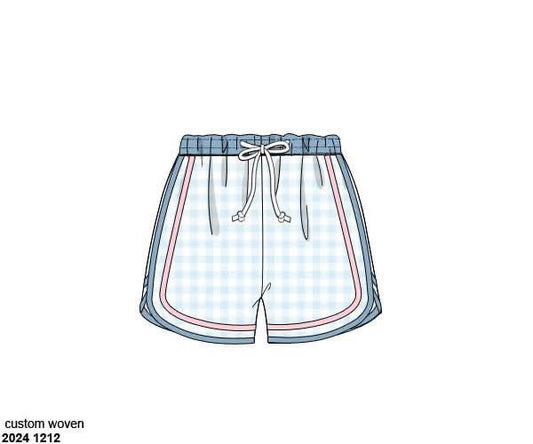 RTS: Bradford Bows- Dad/Mini Woven Swim Shorts