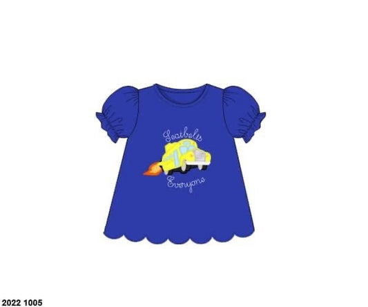 RTS: BTS Knit Shirt Only- Girls Magic Bus