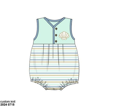 RTS Seagrove Stripe- Boys Knit Bubble