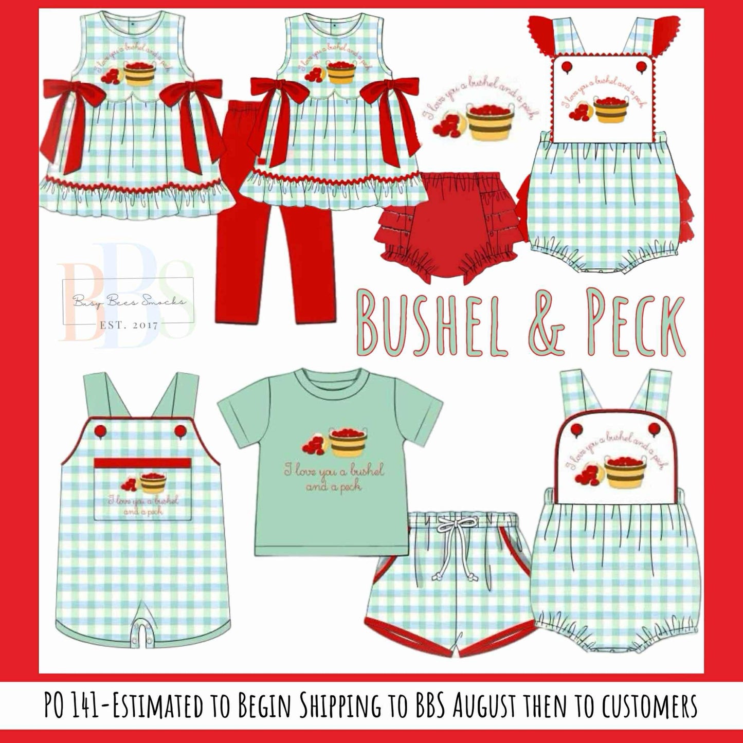 Pre Order 141: Bushel & Peck- Girls Knit Legging Set