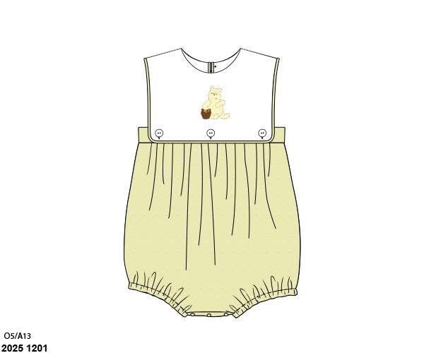 Pre Order 137: Silly Ol' Bear- Boys Woven Bubble