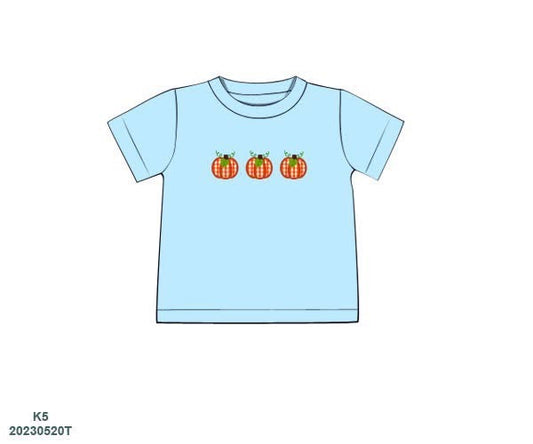 RTS: Simple Pumpkins- Boys Knit Shirt