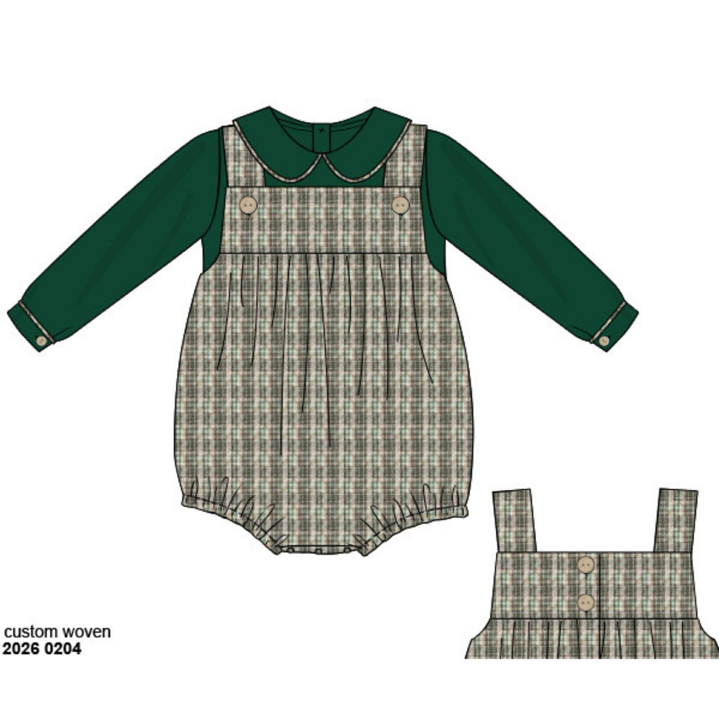 Pre Order 141: Fall Fancy- Boys 2pc Woven Bubble