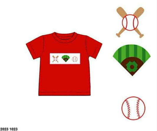 Pre Order 132: Grand Slam Threads- Boys Knit Shirt