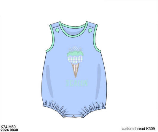 Pre Order 151: Sweetest Scoops- Boys Knit Bubble