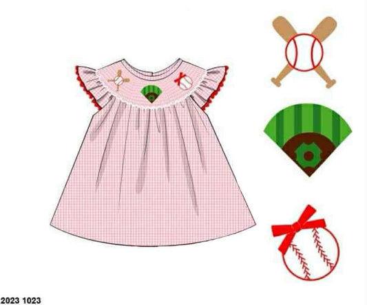 Pre Order 132: Grand Slam Threads- Girls Woven Shirt