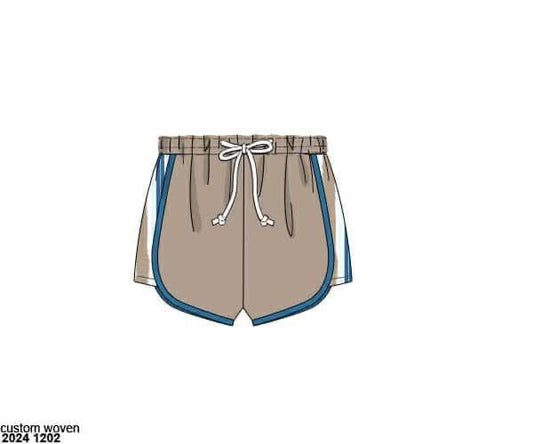 RTS: Driftwood Swim- Boys Woven Swim Shorties