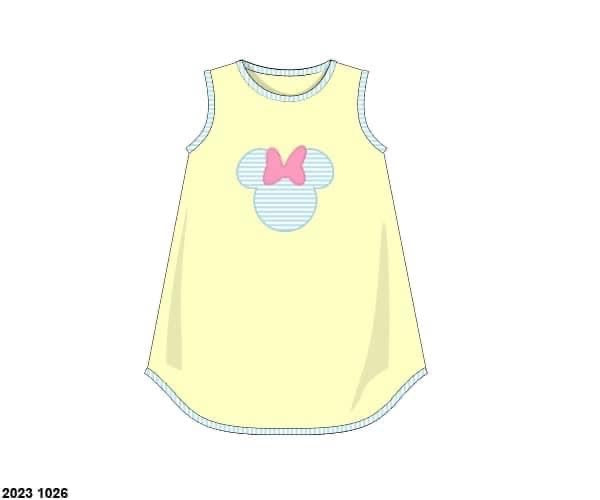 Throwback Pre Order: Mouse Ears- Girls Knit Dress