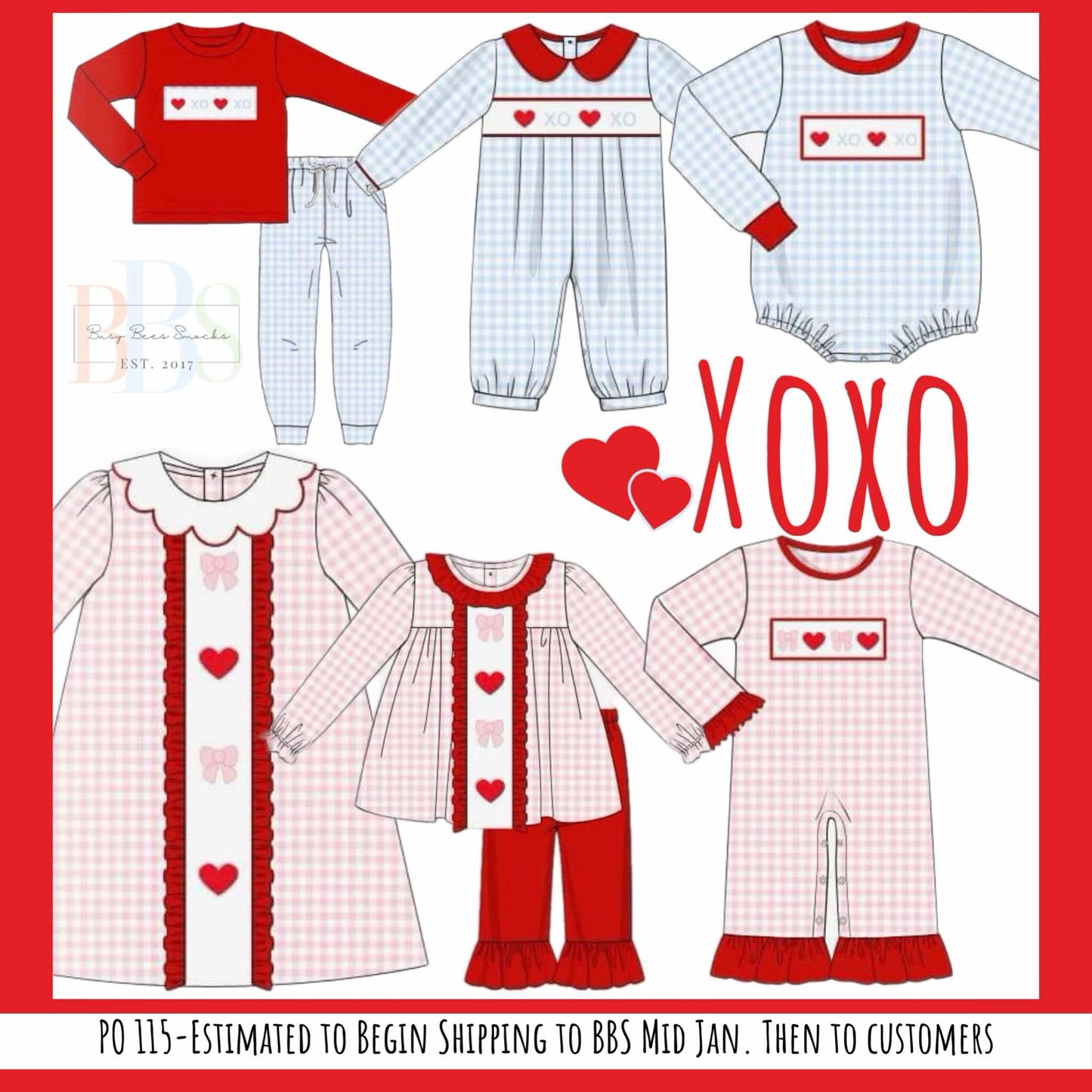 RTS: XOXO- Girls Knit Pant Set