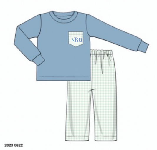 RTS: Clossman Knit- Boys Knit Pant Set "aBq"