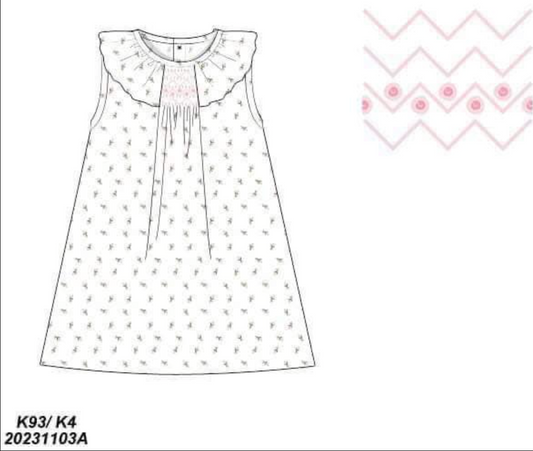 RTS: Girls Only- Rosebud Knit Dress