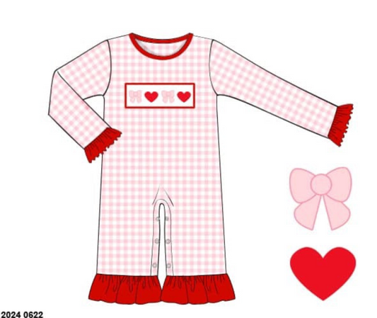 RTS: DEFECT-XOXO- Girls Knit Romper