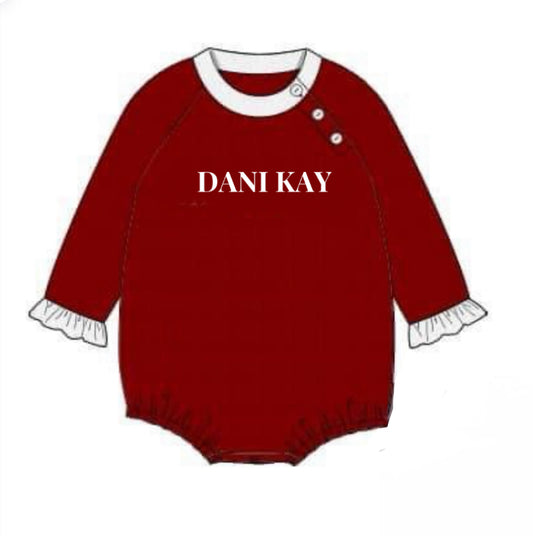 RTS: Santas Sweater- Girl Sweater Bubble "Dani Kay"