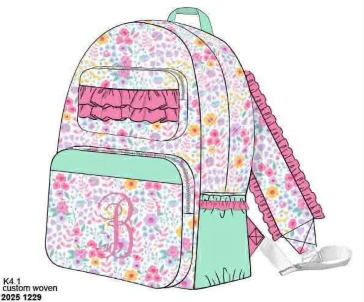 RTS: Anderson Floral- Backpack "B"