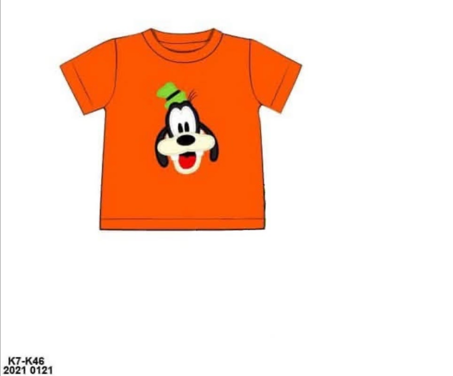 RTS: Character Collection- Boys Goofus Applique Shirt